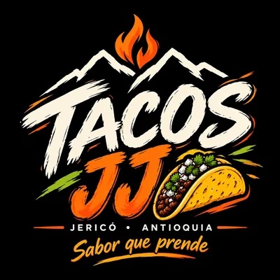 Logo Tacos JJ, Jericó Antioquia